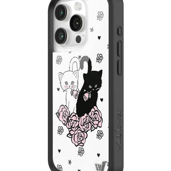 Wildflower Kittens iPhone 15 Pro Case