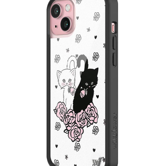 Wildflower Kittens iPhone 15 Plus Case