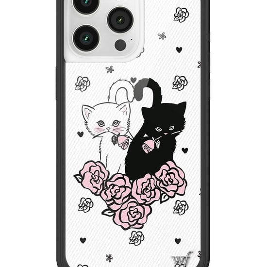 Wildflower Kittens iPhone 15 Pro Max Case