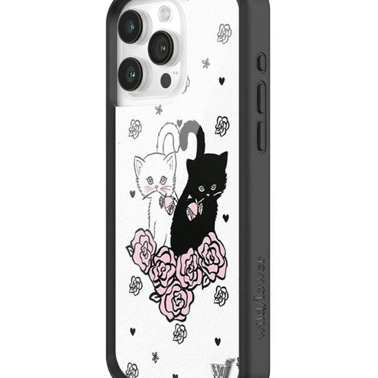 Wildflower Kittens iPhone 15 Pro Max Case