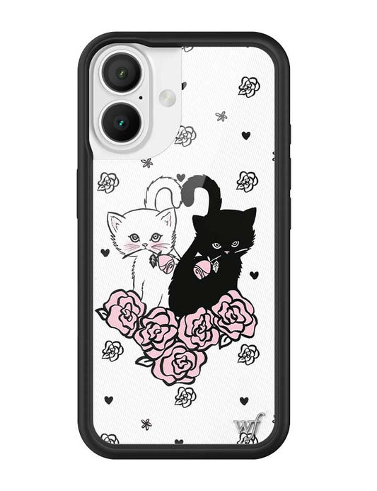 Wildflower Kittens iPhone 16 Case