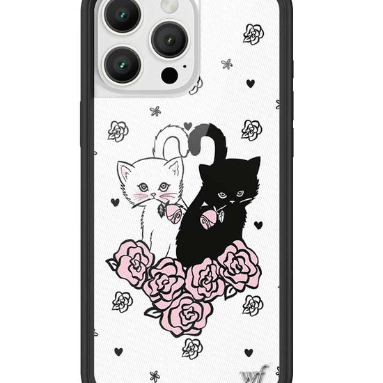 Wildflower Kittens iPhone 16 Pro Max Case