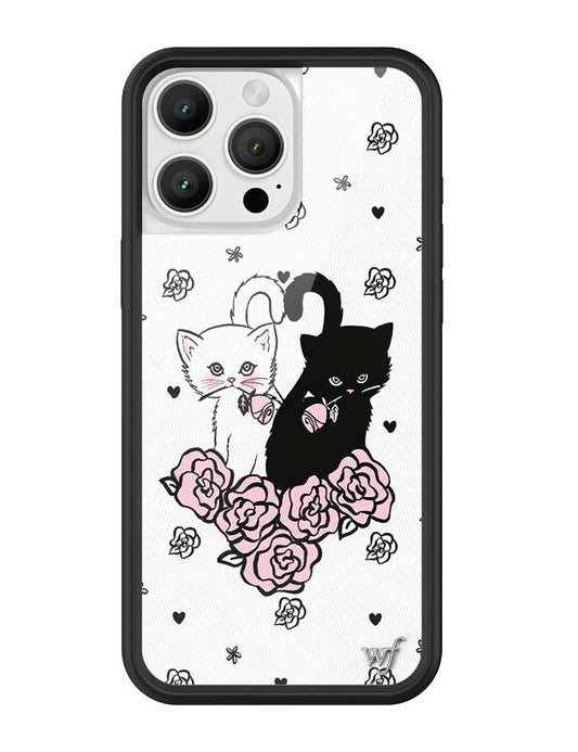 Wildflower Kittens iPhone 16 Pro Max Case