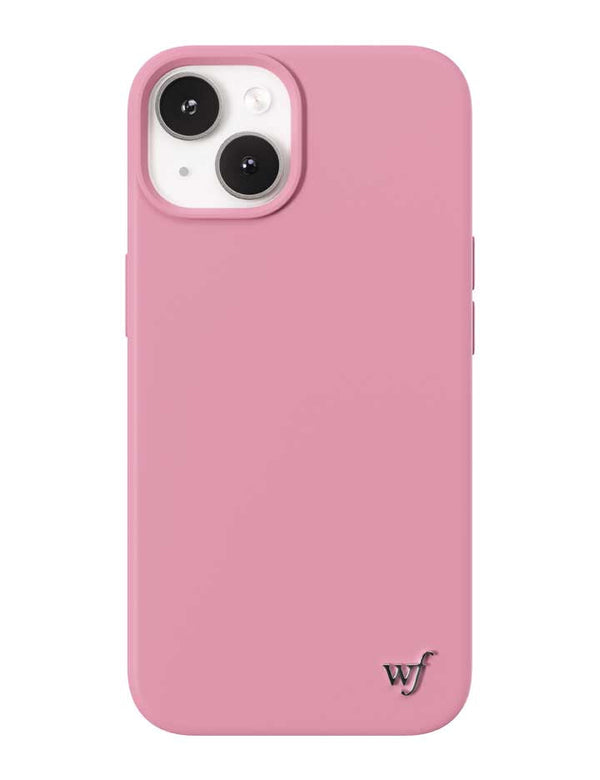 Wildflower iPhone case 13 Pink MagSafe Sleek Pink