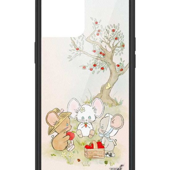 Wildflower iPhone case 12 Pro Max Mice Friends Animals Cute