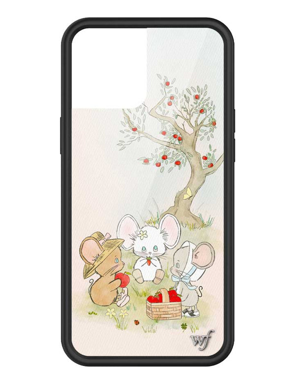 Wildflower iPhone case 12 Pro Max Mice Friends Animals Cute