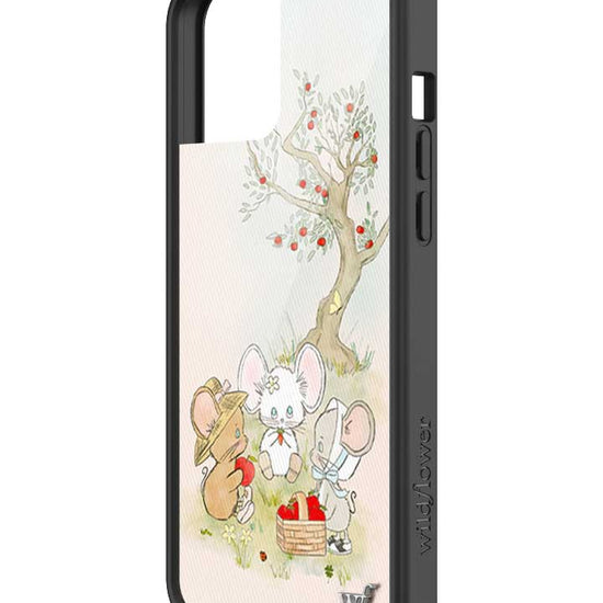 Wildflower iPhone case 12 Pro Max Mice Friends Animals Cute