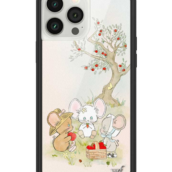 Wildflower iPhone case 13 Pro Max Mice Friends Animals Cute