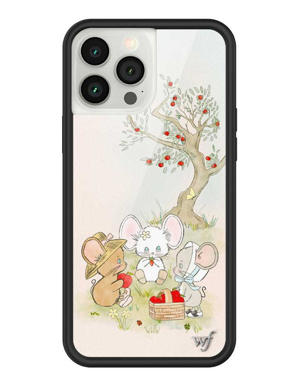 Wildflower iPhone case 13 Pro Max Mice Friends Animals Cute