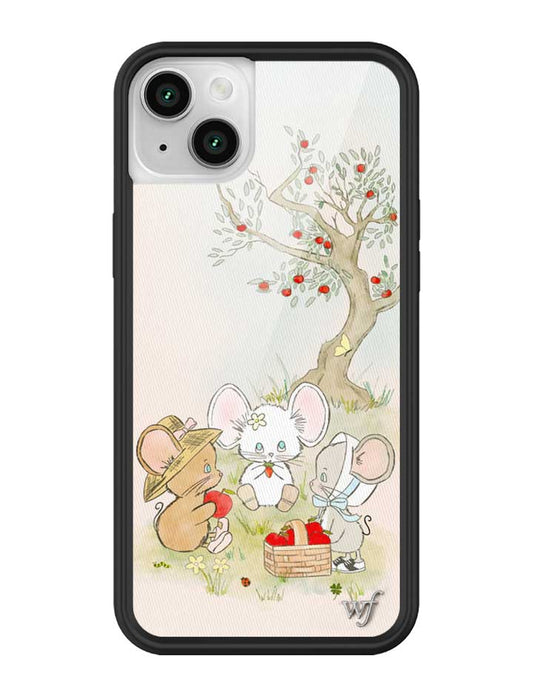 Wildflower iPhone case 14 Mice Friends Animals Cute