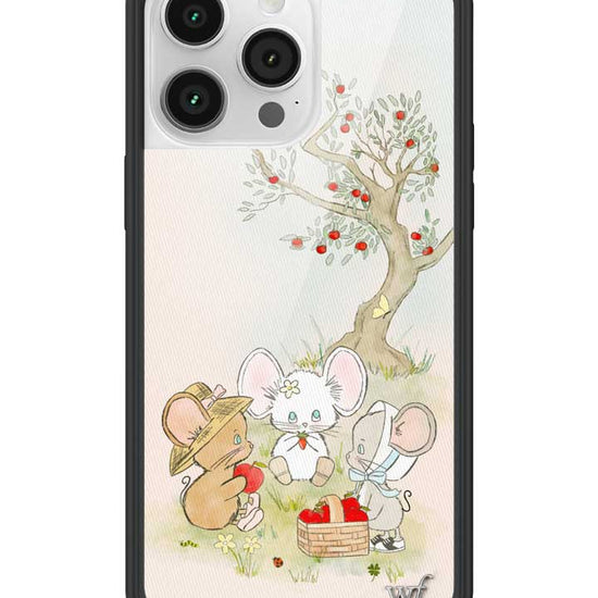 Wildflower iPhone case 14 Pro Max Mice Friends Animals Cute