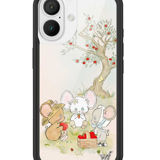 Wildflower iPhone case 16 Mice Friends Animals Cute