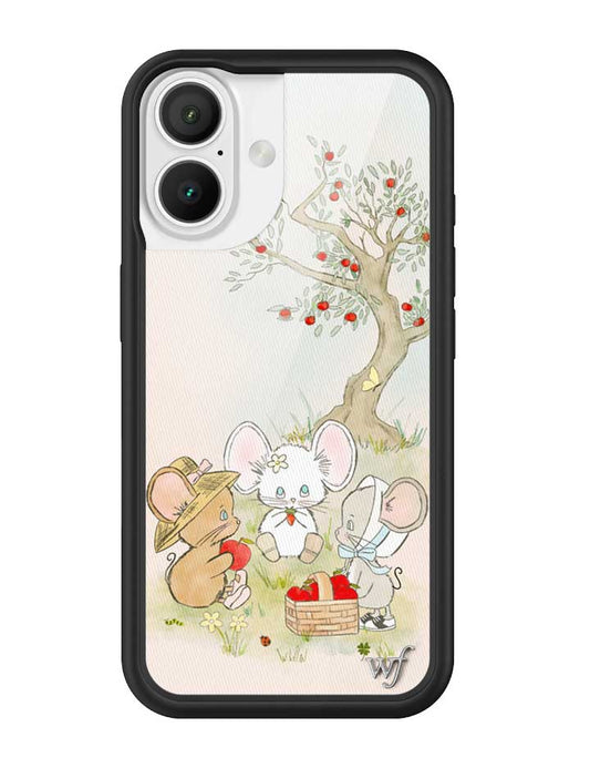 Wildflower iPhone case 16 Mice Friends Animals Cute