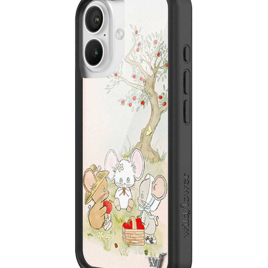 Wildflower iPhone case 16 Mice Friends Animals Cute