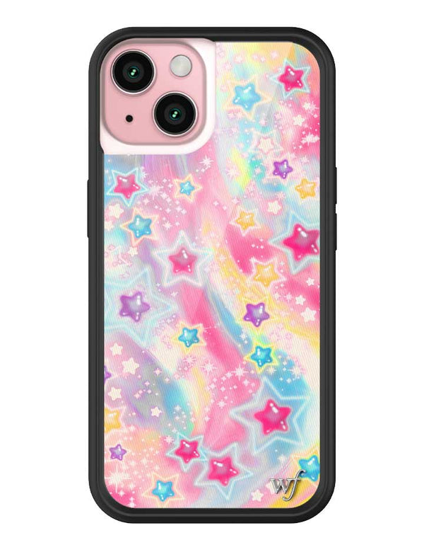 Wildflower iPhone case 15 Miranda Rae Pink Hair