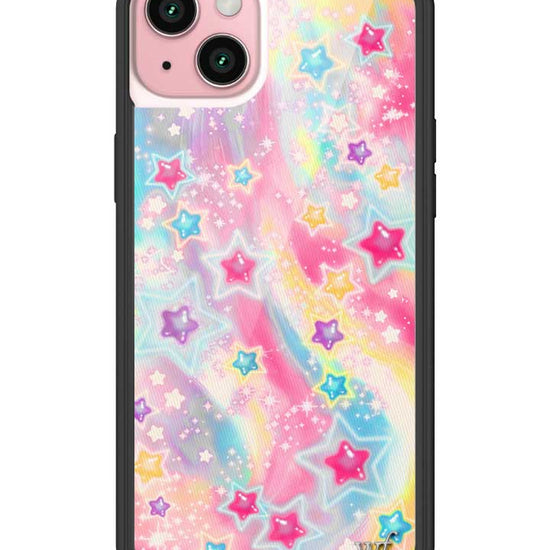 Wildflower iPhone case 15 Plus Miranda Rae Pink Hair