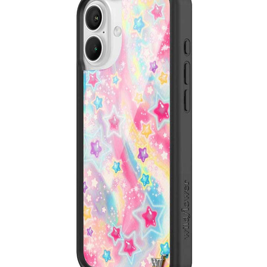 Wildflower iPhone case 16 Plus Miranda Rae Pink Hair