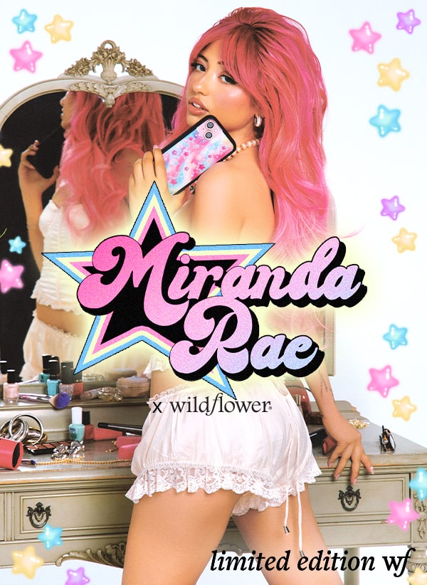 Miranda Rae x Wildflower Cases available December 10 2024