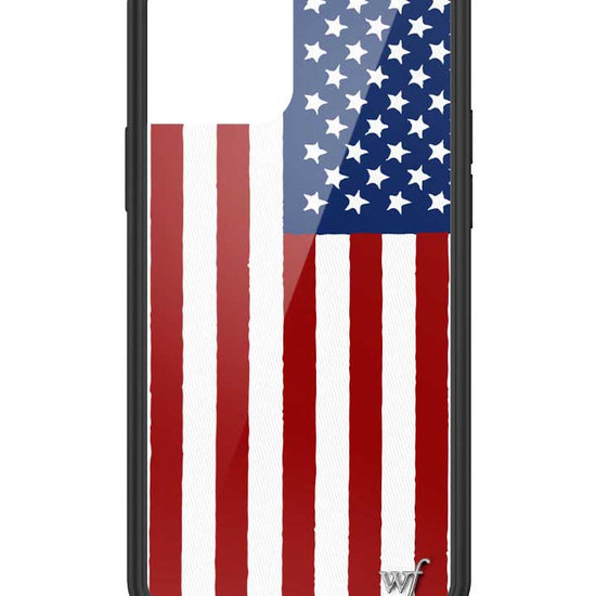 Wildflower American Flag iPhone 12 / 12 Pro Case