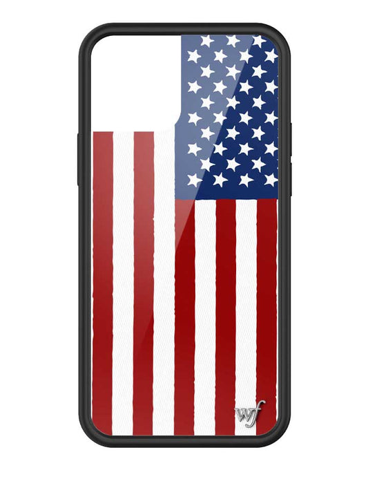 Wildflower American Flag iPhone 12 / 12 Pro Case