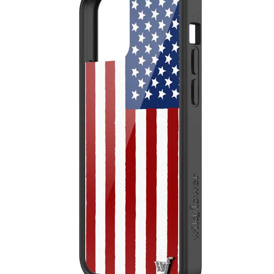 Wildflower American Flag iPhone 12 / 12 Pro Case