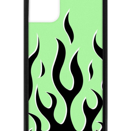 Wildflower Neon Flames iPhone 11 Case