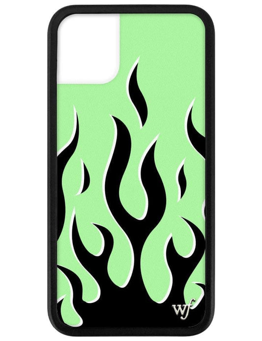 wildflower neon flames iphone 11