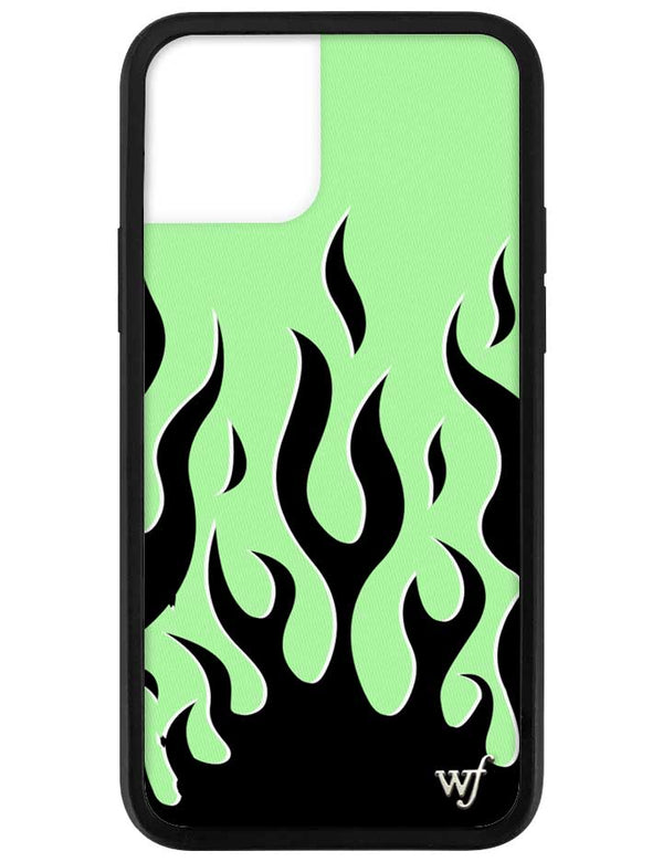 Wildflower Neon Flames iPhone 12/12 Pro Case