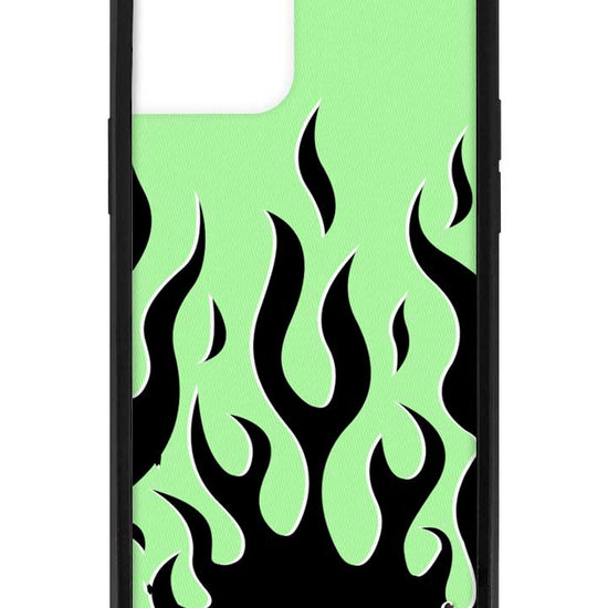 Wildflower Neon Flames iPhone 12 / 12 Pro Case