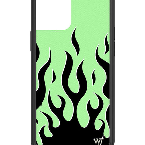 Flames iPhone 12/12 Pro Case | Neon
