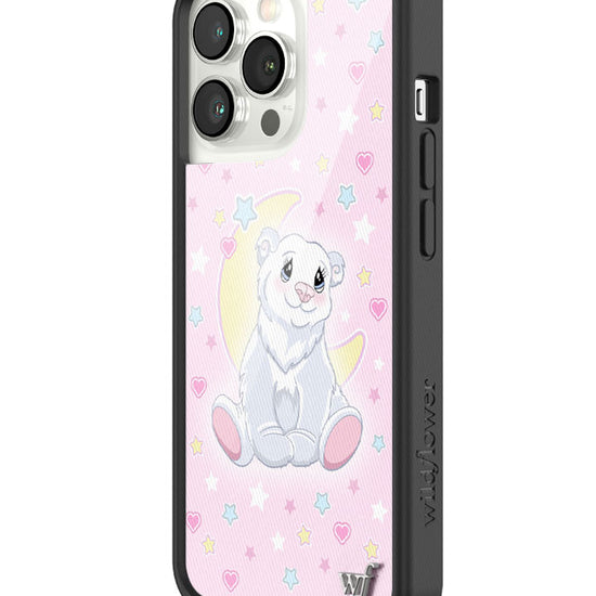 Wildflower Polar Bear Princess iPhone 13 Pro Case