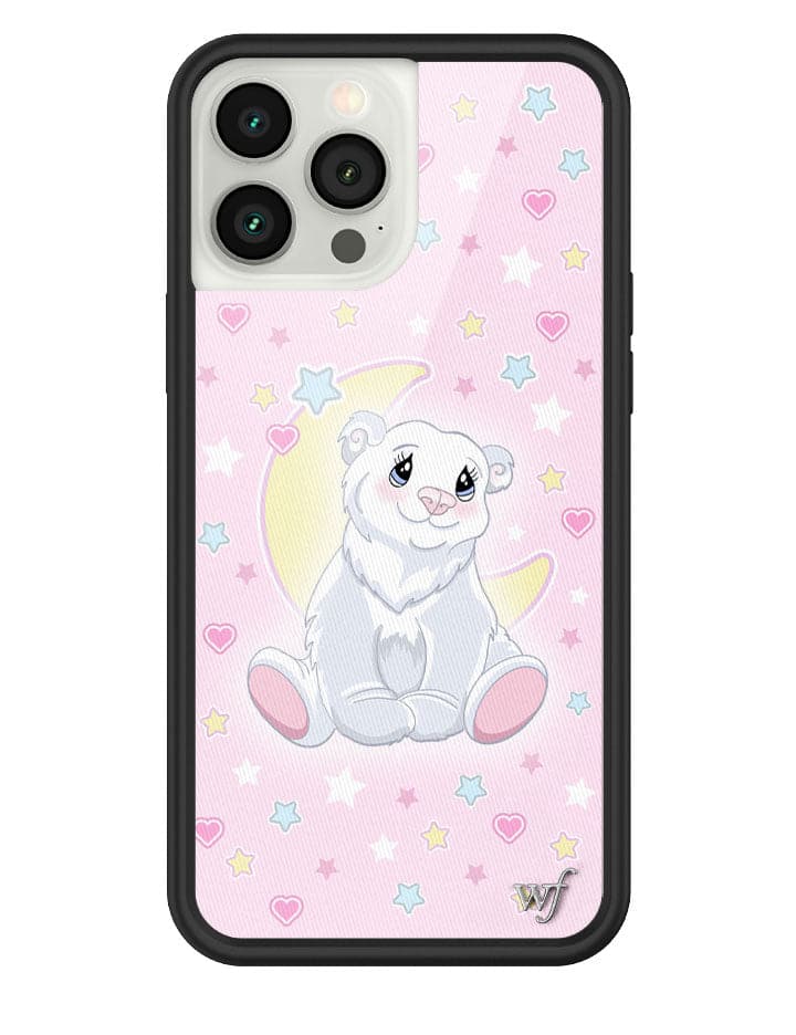 Wildflower Polar Bear Princess iPhone 13 Pro Max Case