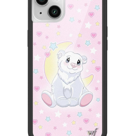 Wildflower Polar Bear Princess iPhone 14 Plus Case