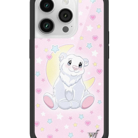 Wildflower Polar Bear Princess iPhone 14 Pro Case