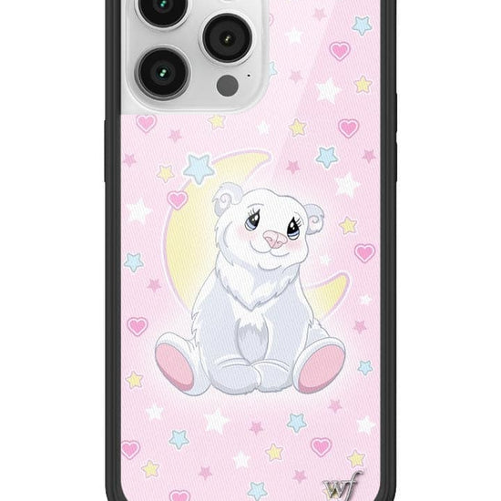 Wildflower Polar Bear Princess iPhone 14 Pro Max Case