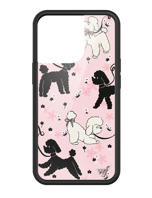 Wildflower Poodle Doodles iPhone 13 Pro Case