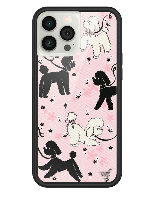 wildflower poodle doodles iphone 13 pro max case