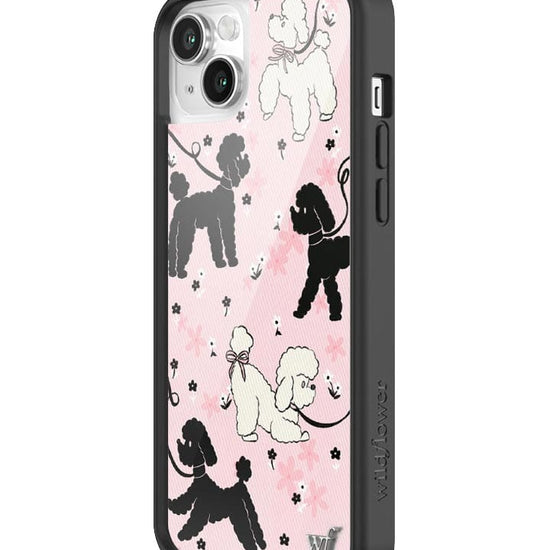 Wildflower Poodle Doodles iPhone 14 Case