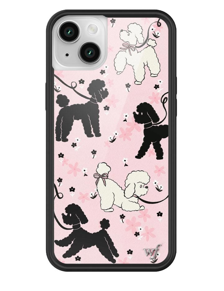 Wildflower Poodle Doodles iPhone 14 Plus Case Wildflower Cases