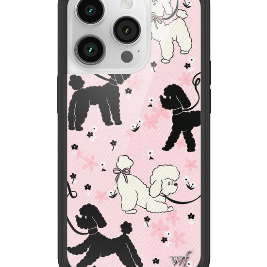 Wildflower Poodle Doodles iPhone 14 Pro Case