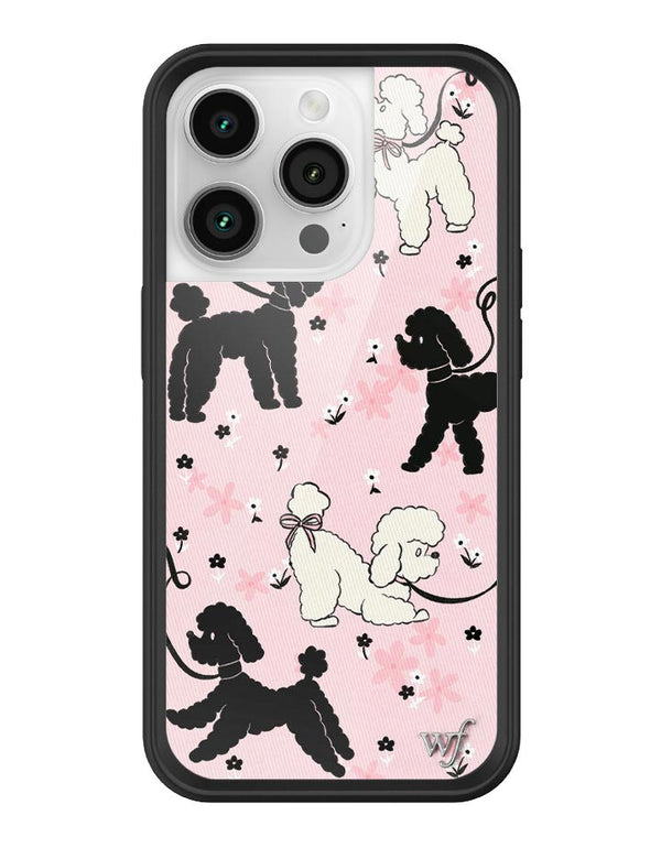 Wildflower Poodle Doodles iPhone 14 Pro Case