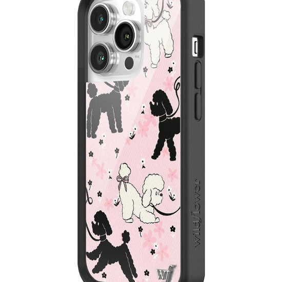 Wildflower Poodle Doodles iPhone 14 Pro Case