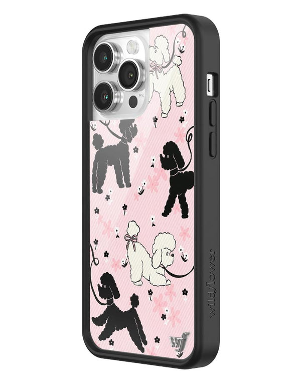 Wildflower Poodle Doodles iPhone 14 Pro Max Case