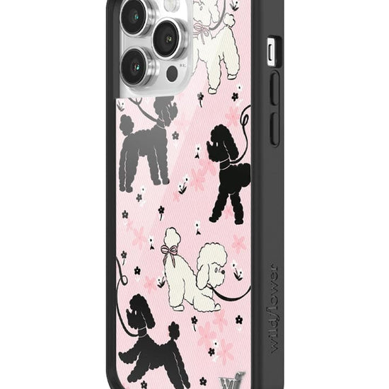 Wildflower Poodle Doodles iPhone 14 Pro Max Case