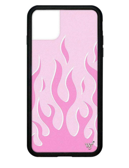 Wildflower Pink Flames iPhone 11 Pro Max Case