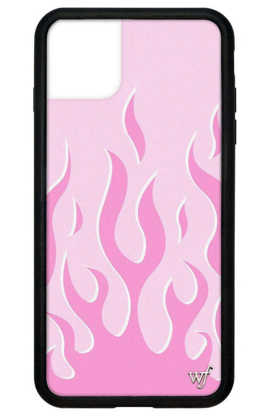 wildflower pink flames iphone 11 pro max