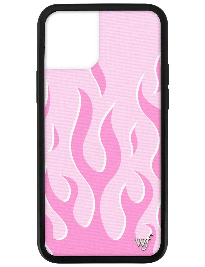 Wildflower Pink Flames iPhone 12 / 12 Pro Case