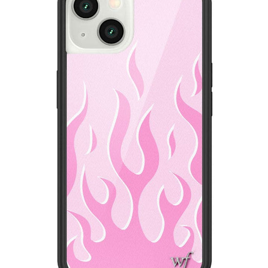 Wildflower Pink Flames iPhone 13 Case