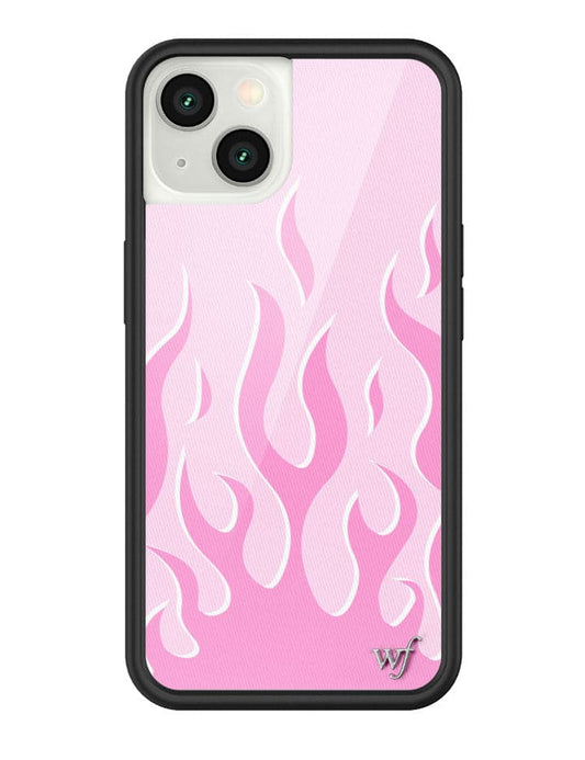 Wildflower Pink Flames iPhone 13 Case