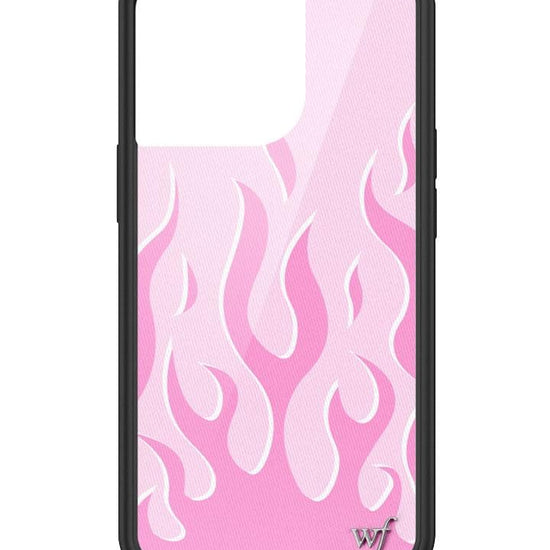 Wildflower Pink Flames iPhone 13 Pro Case